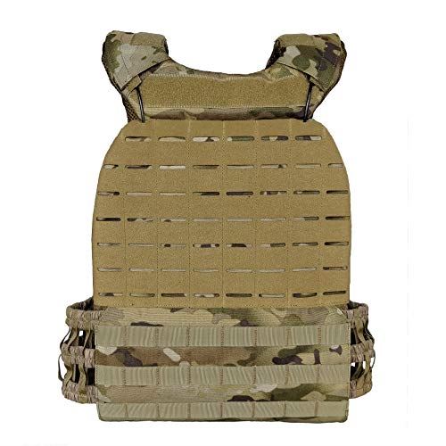 WOLF TACTICAL Adjustable Weighted Vest – WODs,- (Multicam)