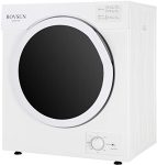 Dryer, 3.5 Cu. Ft Tumble Laundry Dryer Machine with Stainless Steel Tub, Easy