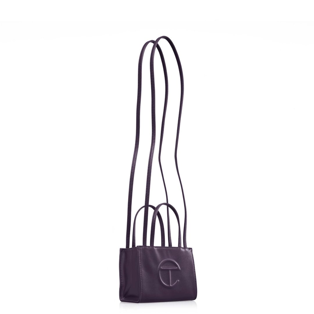 Small Eggplant Shopping Bag