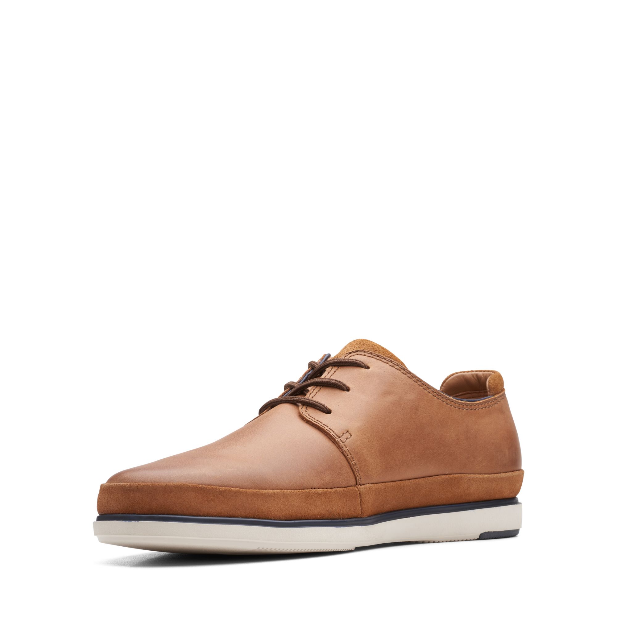 Men Atticus LT Lace Dark Tan Lea