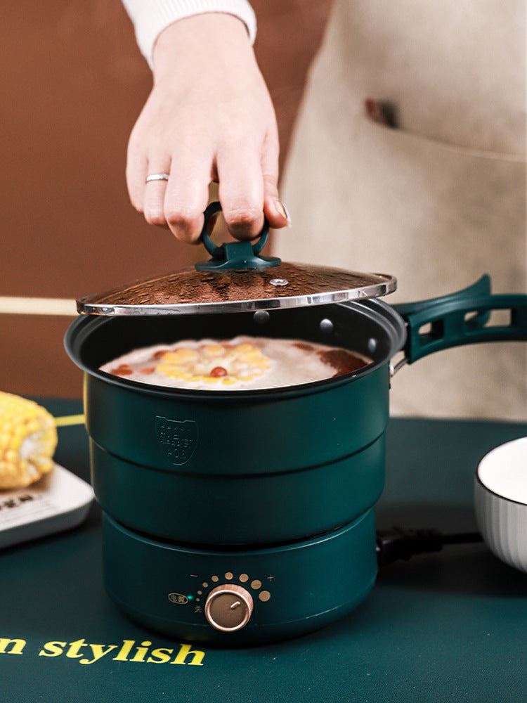110V Multicooker Electric Skillet Fry Stew Soup Pot Multifunctional Rice Steamer Hot Pot Detachable