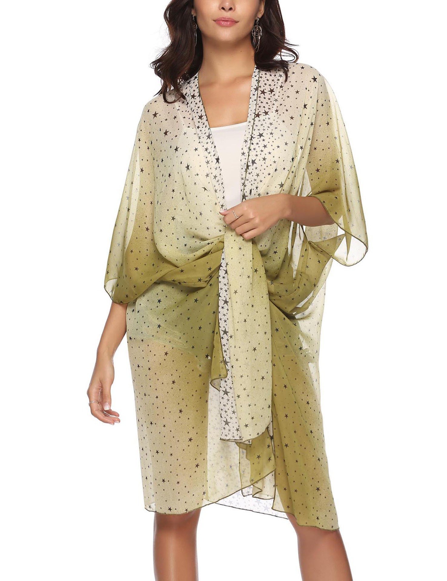 Casual Loose Sunscreen Printing Cardigan