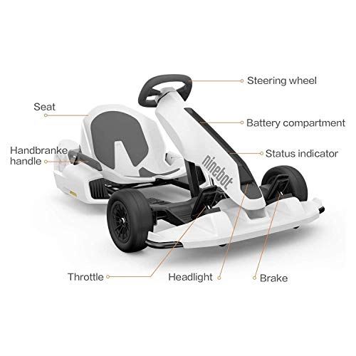 Segway Ninebot S (Black) and GoKart Drift Kit Bundle