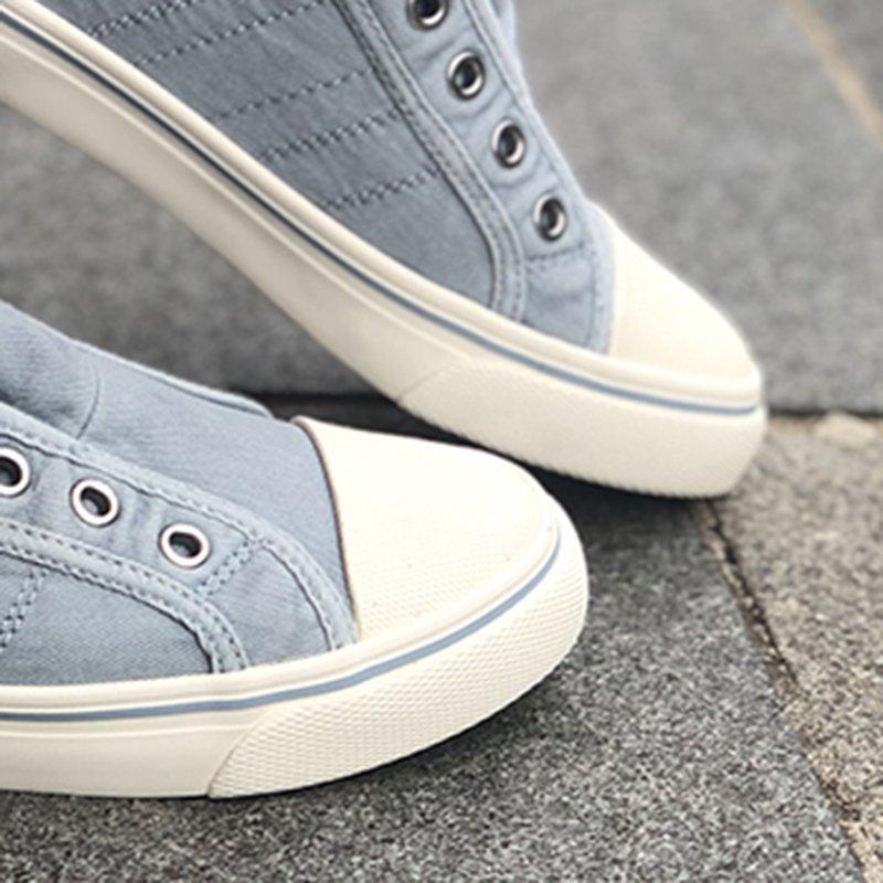 Slide Canvas Round Toe Casual Outdoor Spring/fall Women Sneakers