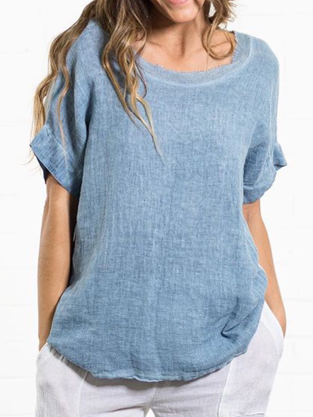 Women Casual Tops Tunic T Shirt