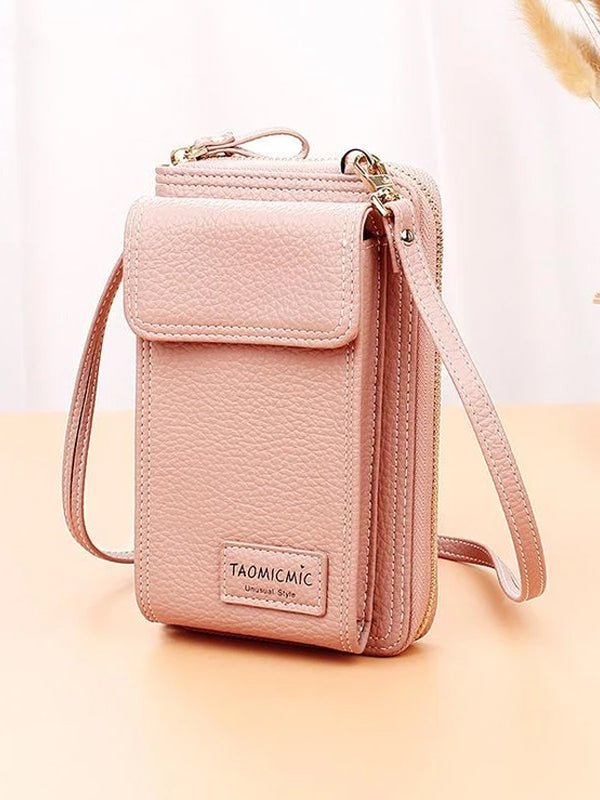 Women Large Capacity Multi-slots Phone Bag Long Wallet Clutch Bag