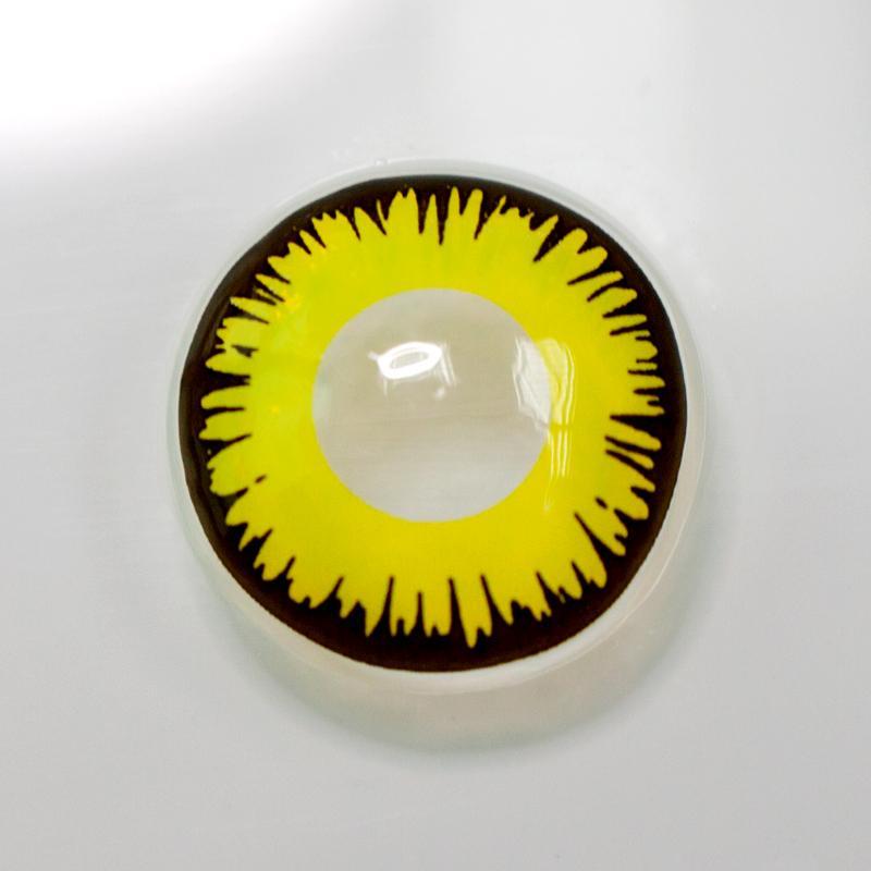 ��LENSPOEM��Solar Eclipse Halloween Contact Lenses
