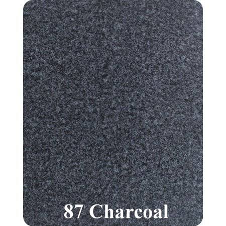 18 oz Marine Trailer Bunk Carpet - Charcoal - 12 inchx50&