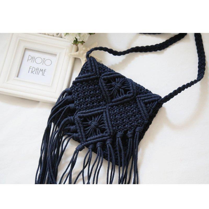 Sweet Shoulder Flower tassel Bags