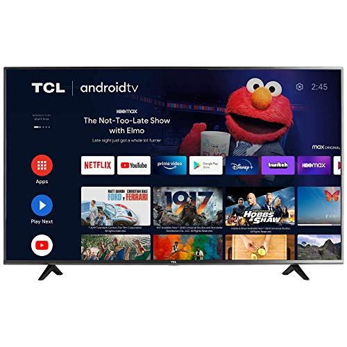 TCL 65-inch 4-Series 4K UHD HDR Smart Android TV with 65S434, 2021 Model