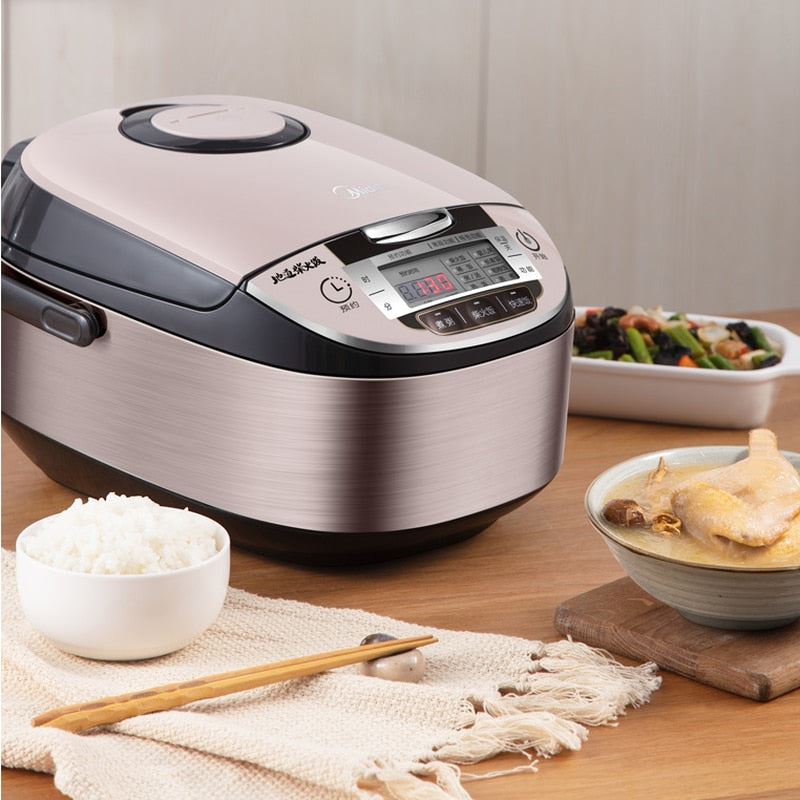 Rice Cooker 4L Home Smart 1 Large Capacity 3 Steam Rice Cooker Pot