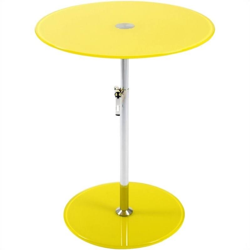Euro Style | Radinka Side Table - Frosted Glass | 21190 |