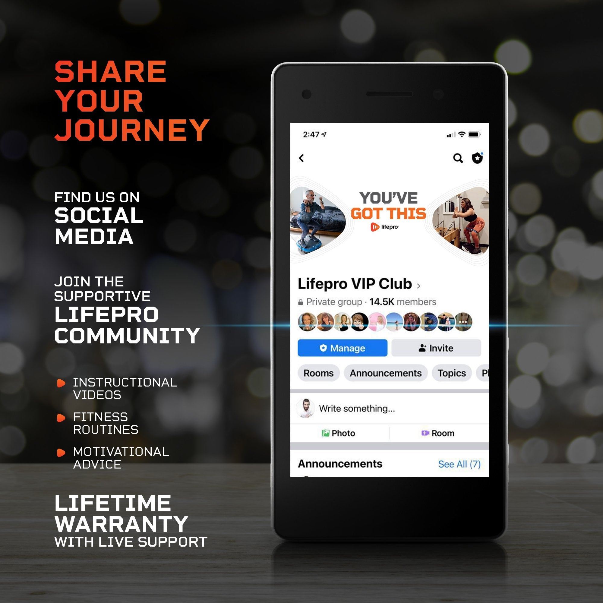 Lifepro Plush Hand Massager