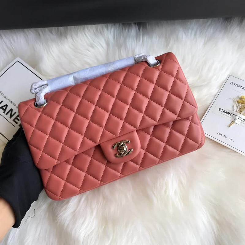 high quality handbag 119004 lambskin flap bag 1112