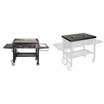 1825 36′′ Accessory Griddle with Side Shelf, Accessory Griddle + Griddle Grill