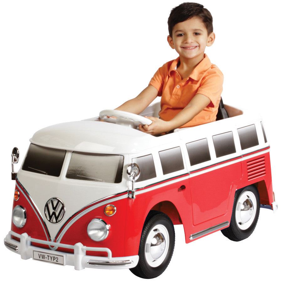 VW Bus 6-Volt Battery Ride-On Vehicle