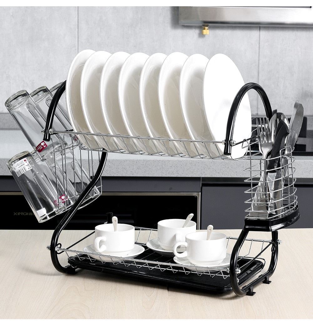 dish drying rack basket galvanized household wash great kitchen sink dish drain drying rack