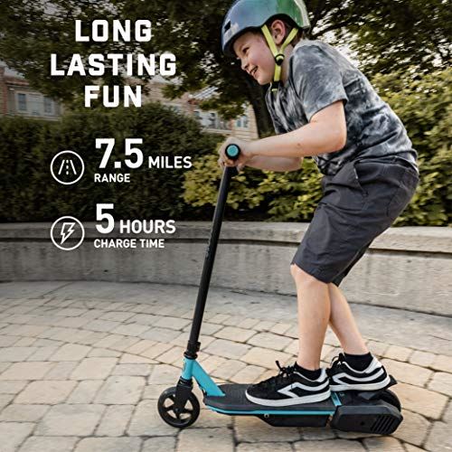Mongoose React Electric Kids Scooter, Boys & Girls Ages 8+, Max Rider