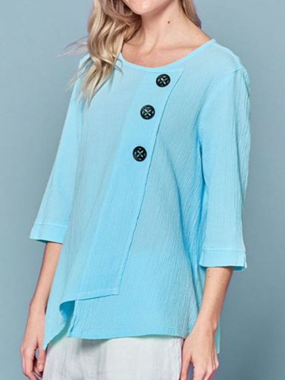 Women Casual Tops Tunic Blouse Shirt