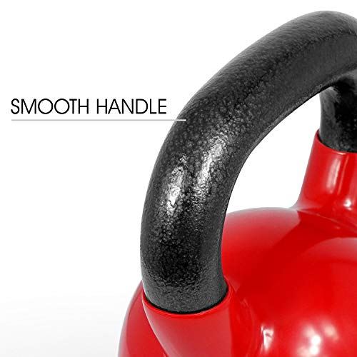Yes4All Combo Special: Vinyl Coated Kettlebell Weight Sets , 5-30 lbs