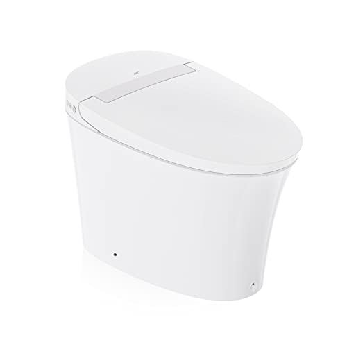 Battery-Operated Touchless Auto Flush One-Piece HET Intelligent Toilet