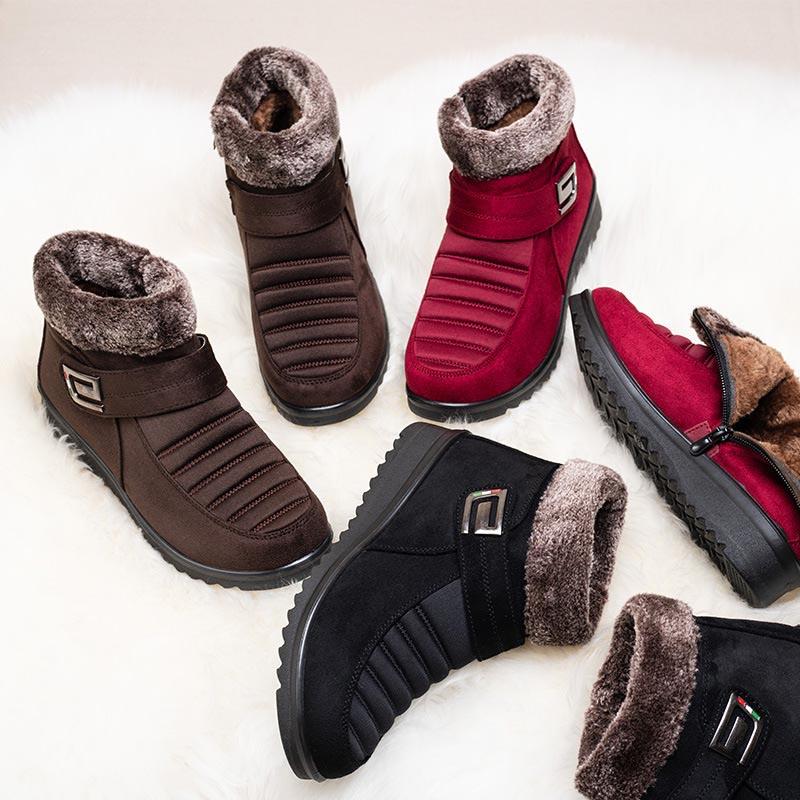 Women Snow Booties Casual Plus Size Shoes