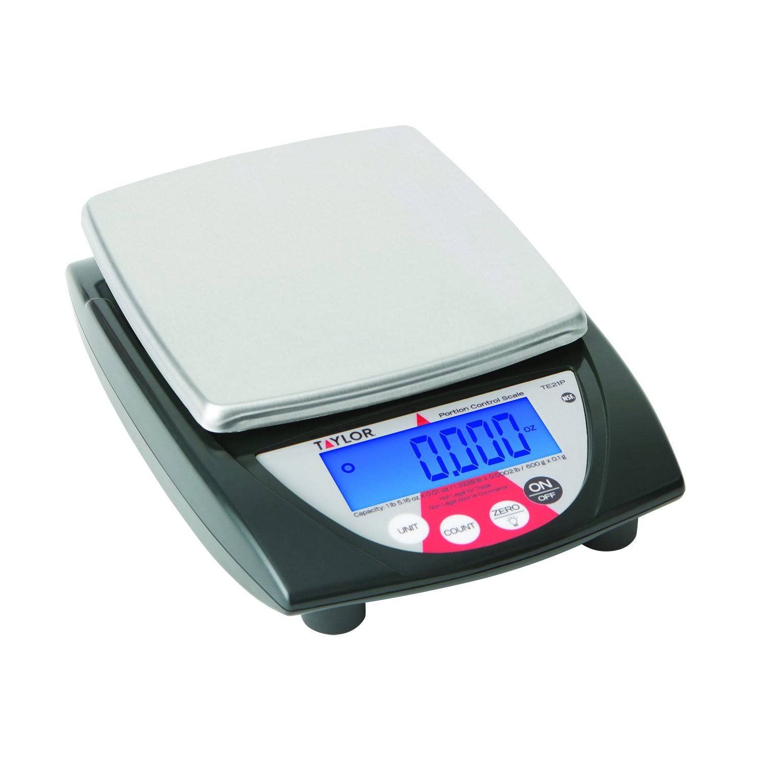Taylor TE21P 21 oz. Precision Digital Portion Control Scale