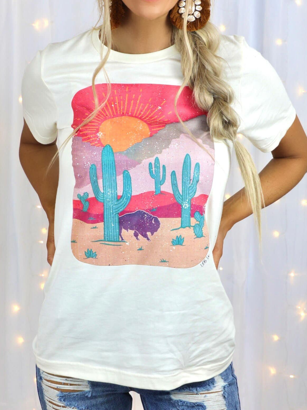 Short Sleeve Crew Neck Shift Shirts & Tops