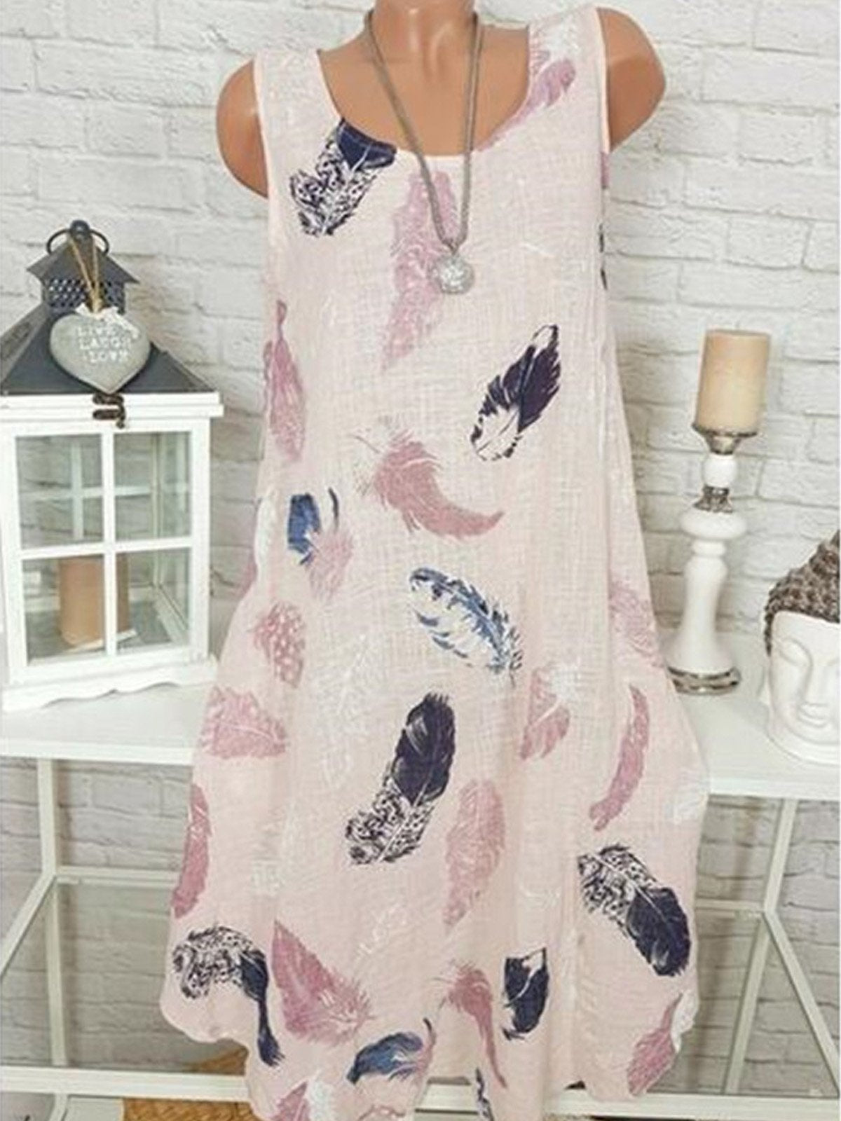 Sleeveless Cotton-Blend Shirts & Tops