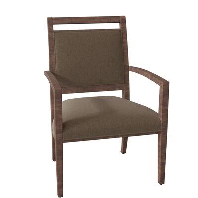 Preston Upholstered King Louis Back Arm Chair Fairfield Chair 3162 Straw/Tobacco 35x22H x 24x22W x 22x22D