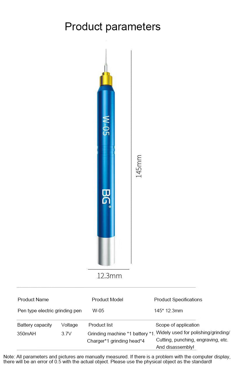 Polish grinding tools for motherboard cpu recovery rust phosphating BG W-05
