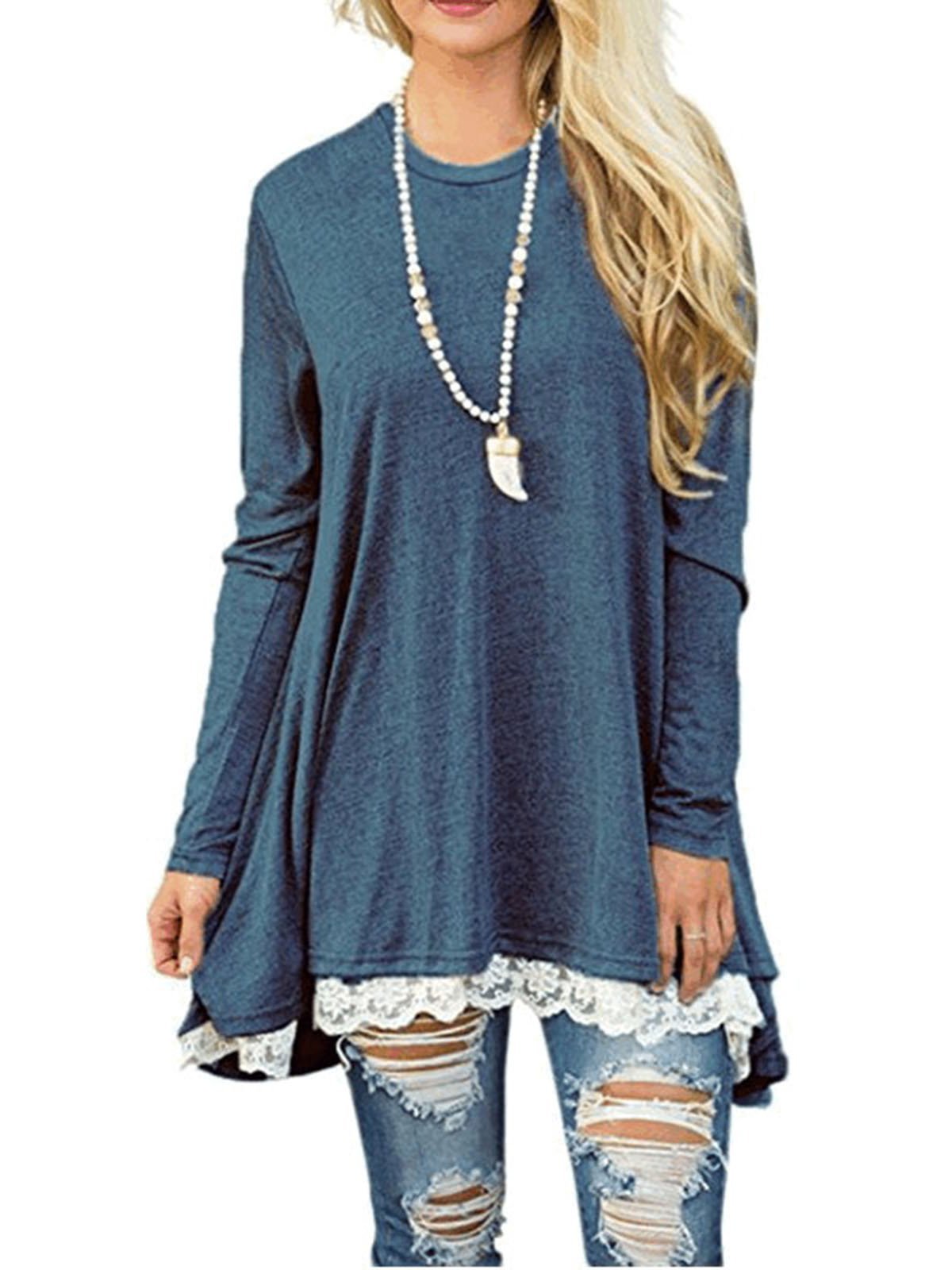 Solid Casual Polyester Top