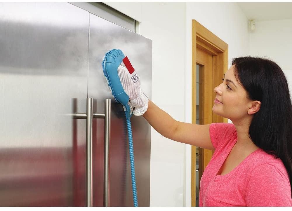 7-In 1 BLACK+DECKER Steam Mop with SteamGlove Handheld Steamer