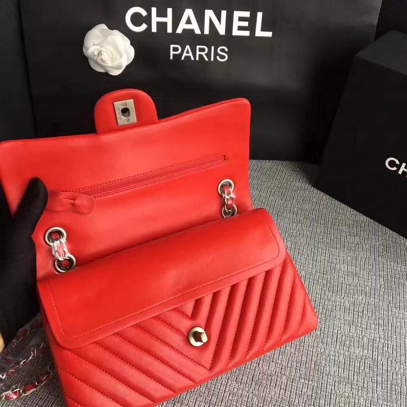 high quality handbag 119021 lambskin flap bag 1112