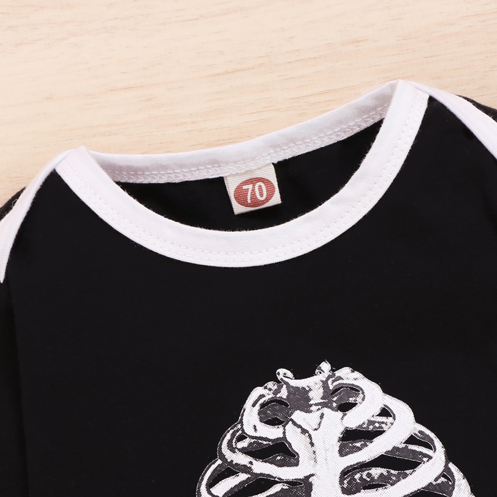 Baby Boy Print Autumn Rompers with Hat