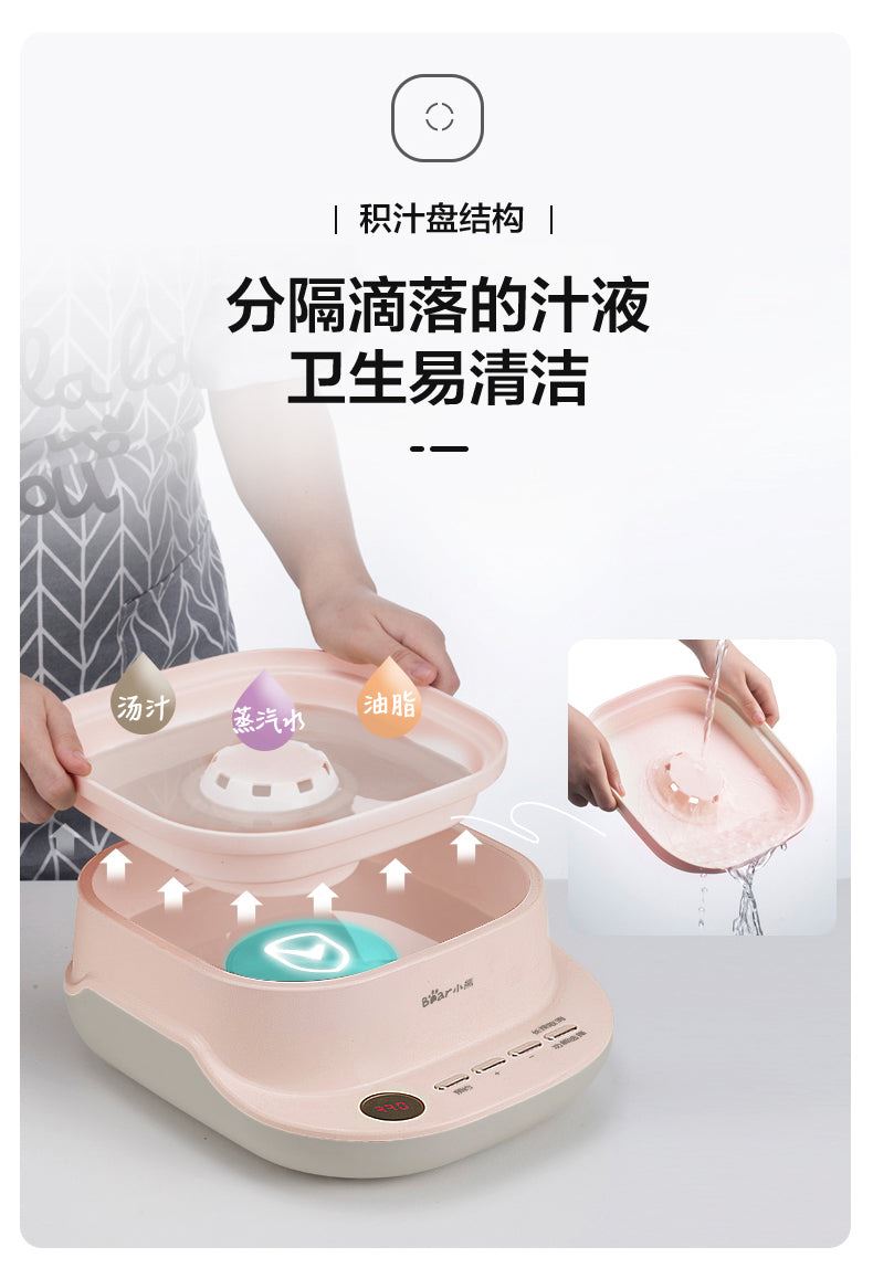 electric steamer cooker drawer breakfast machine warmer food