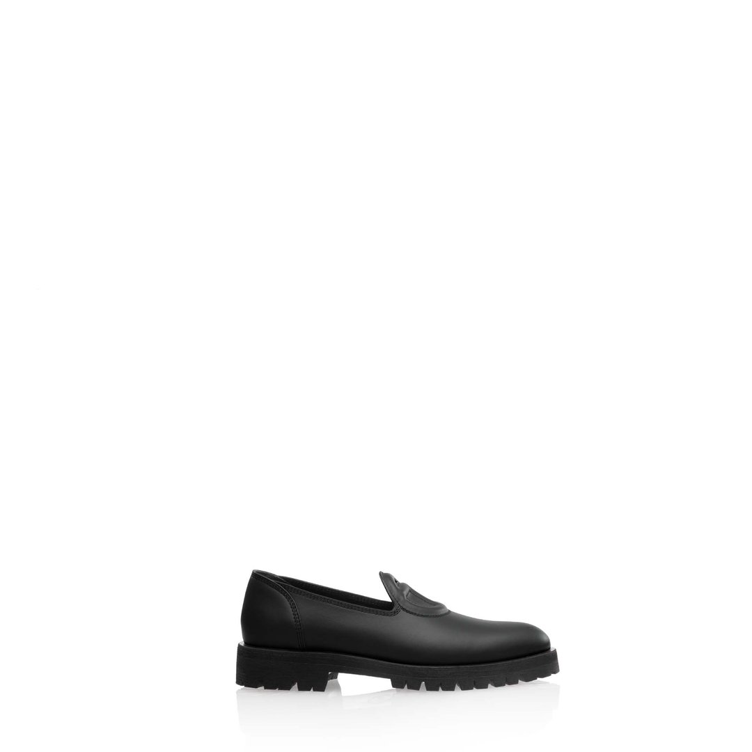 Logo Loafer - Black