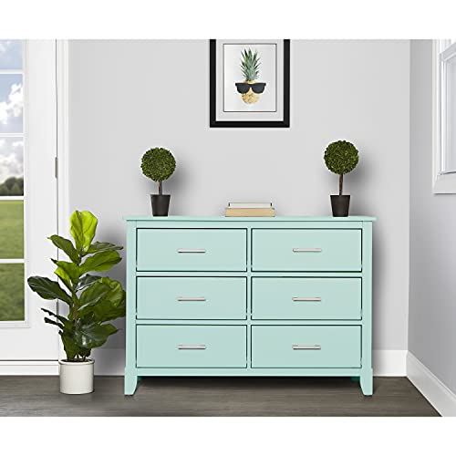 Dream On Me Universal Kids Double Bedroom Dresser w/ Six Drawers Dresser