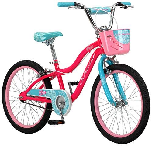 Schwinn Elm Girls Bike for Toddlers and Kids, 20-Inch Wheels