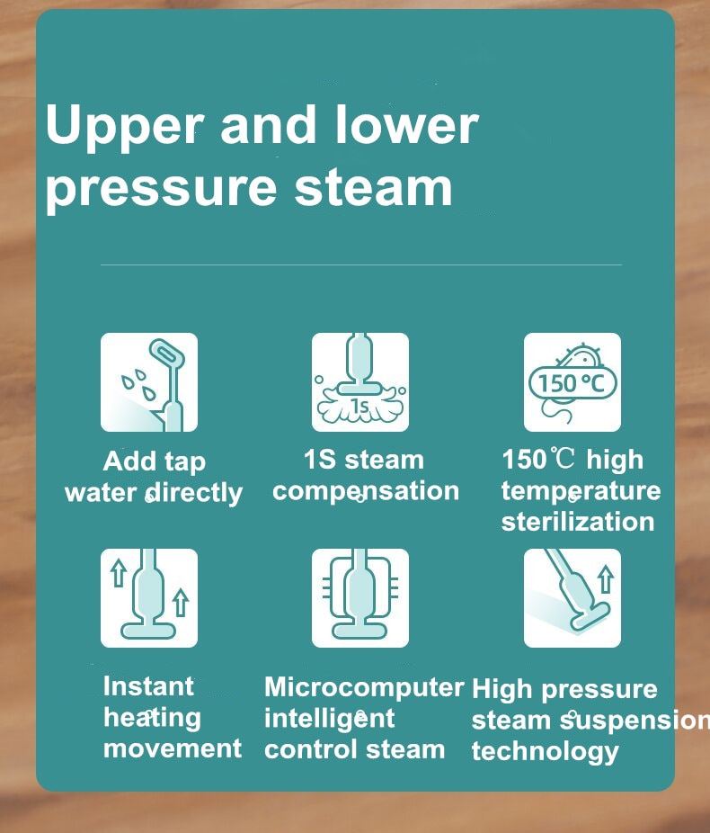 Steam Cleaner Steam Machine Steam Mop Quick And Clean High Temperature