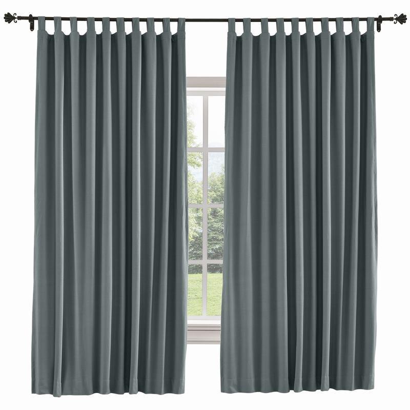 CAPRI Cotton Linen Polyester Curtain Drapery Custom