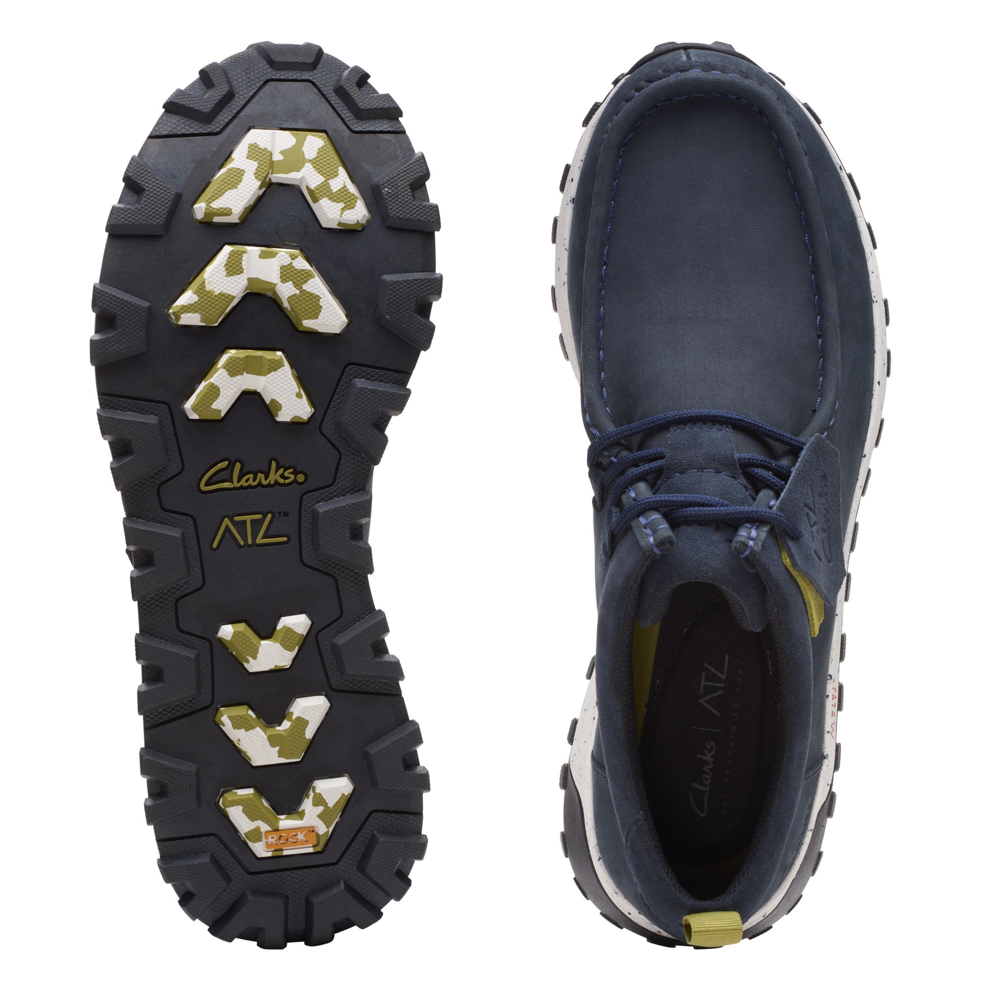 Men  ATL Trek Wally Navy Nubuck