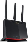 Dual Band Gigabit Wireless Internet Router w/8 GB Ports & Lifetime Internet Security