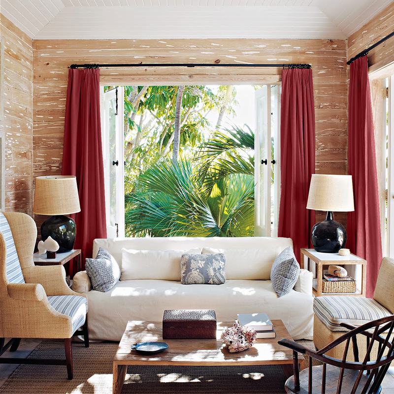 OLIVE Luxury Textured Faux Linen Curtain