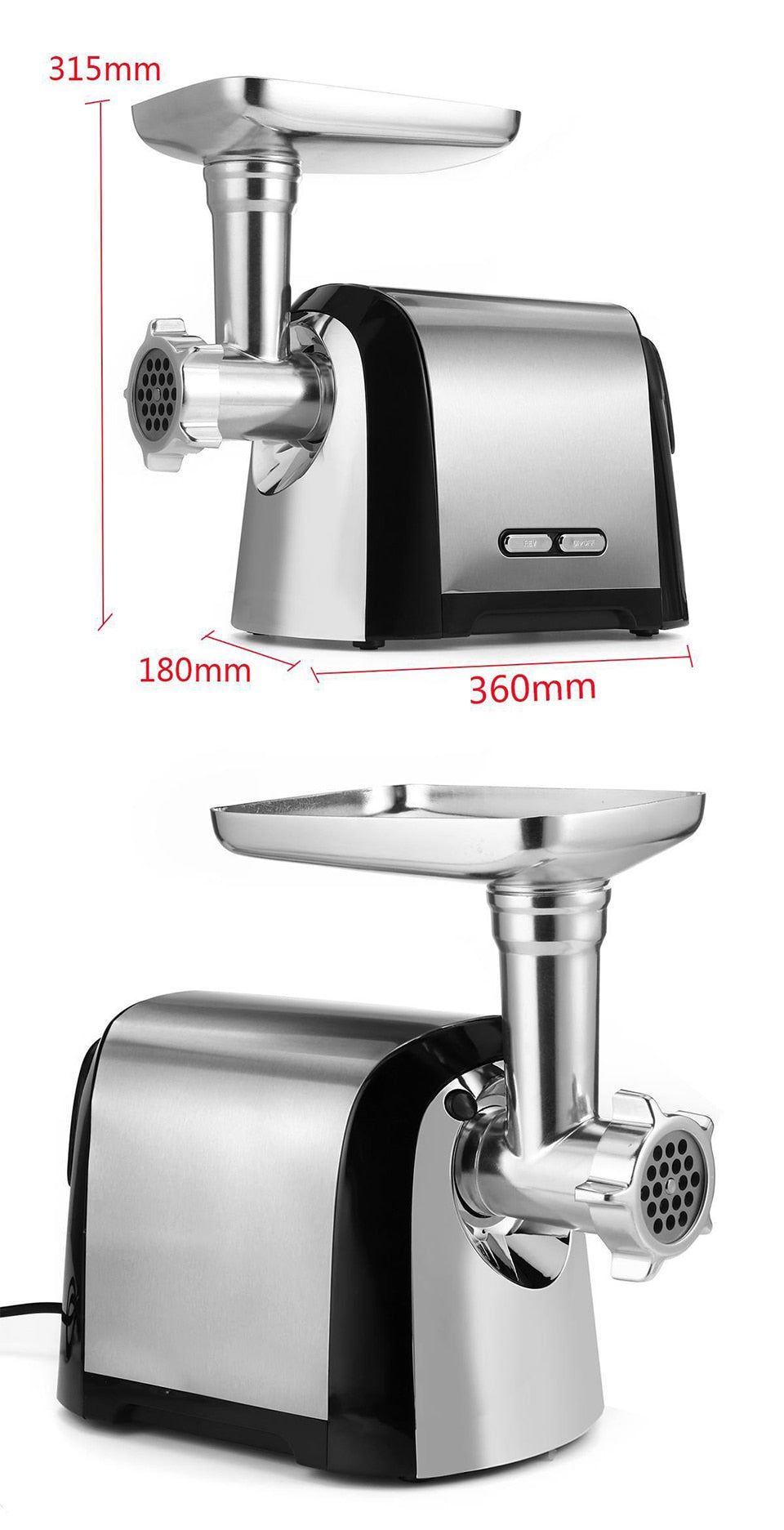 Electric Meat Mincer Machine Multifunction Meat Grinder with Knife parts Sausage Maker