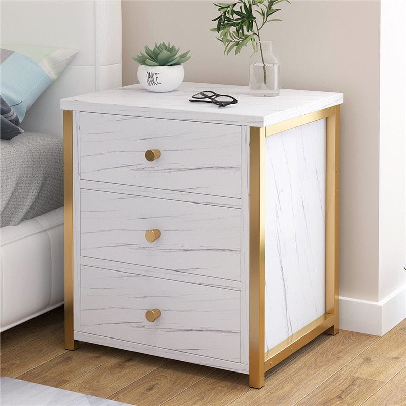 Nordic Bedside Table Ins Style Household Simple Bedside Table Bedroom Multi-layer Shelf