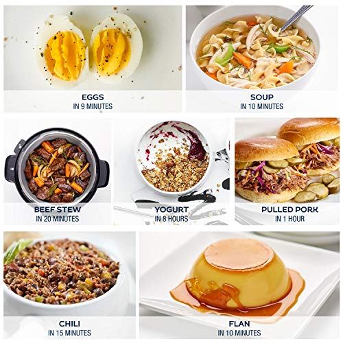 8 Quart Programmable Electric Multi-Cooker: Pressure Cooker