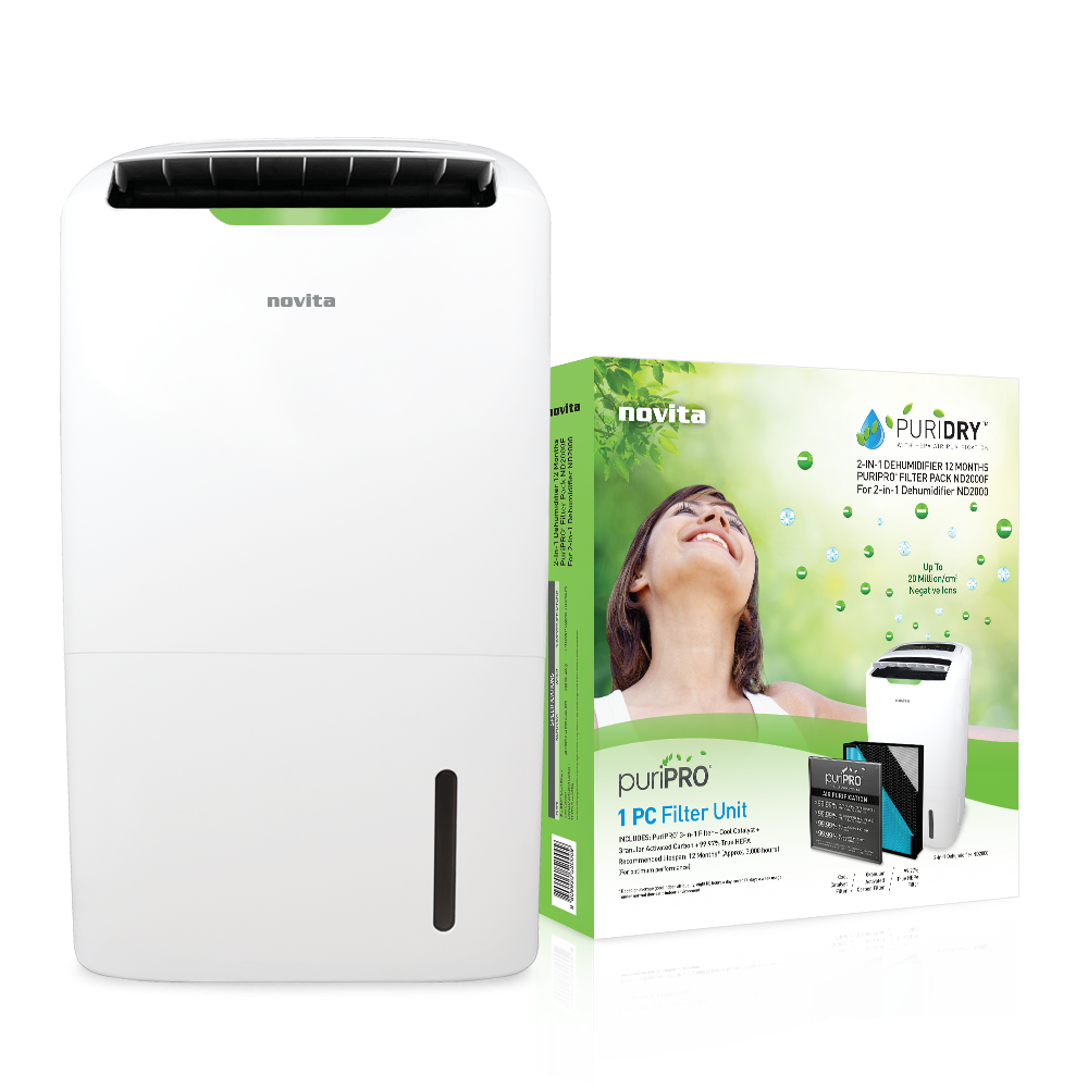 12 Months Filter Pack (For 2-In-1 Dehumidifier ND2000)