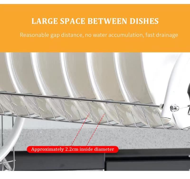 dish drying rack basket galvanized household wash great kitchen sink dish drain drying rack