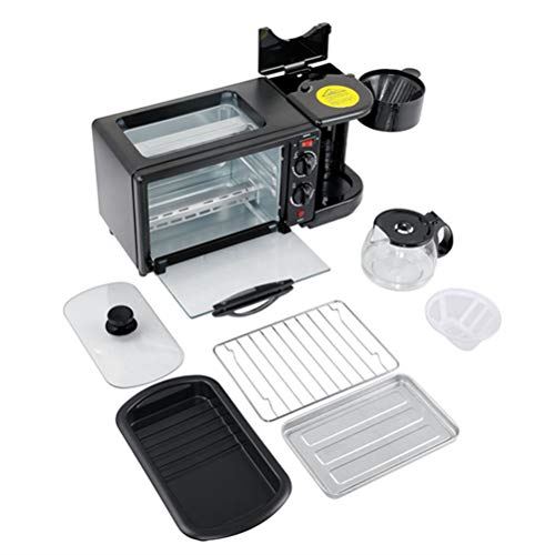 Beni Breakfast Machine Household Black Multi-Functional Breakfast Maker 3 in 1